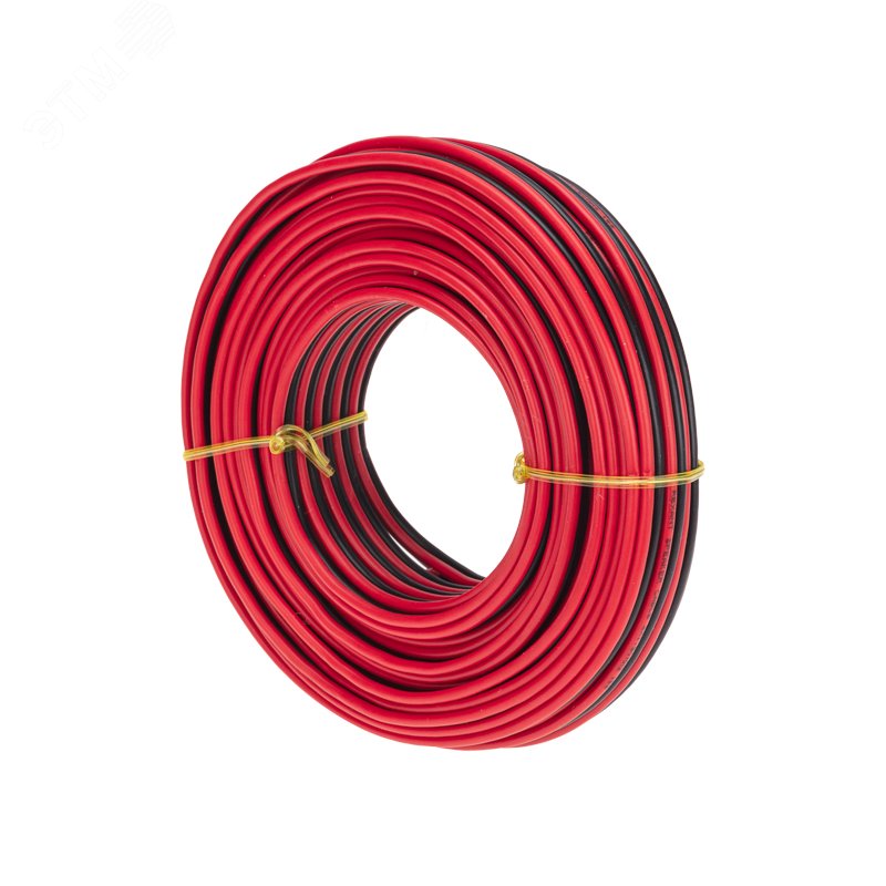 Изображение товара Акустический кабель REXANT 2х1.50 мм красно-черный, 20 м для звуковых систем