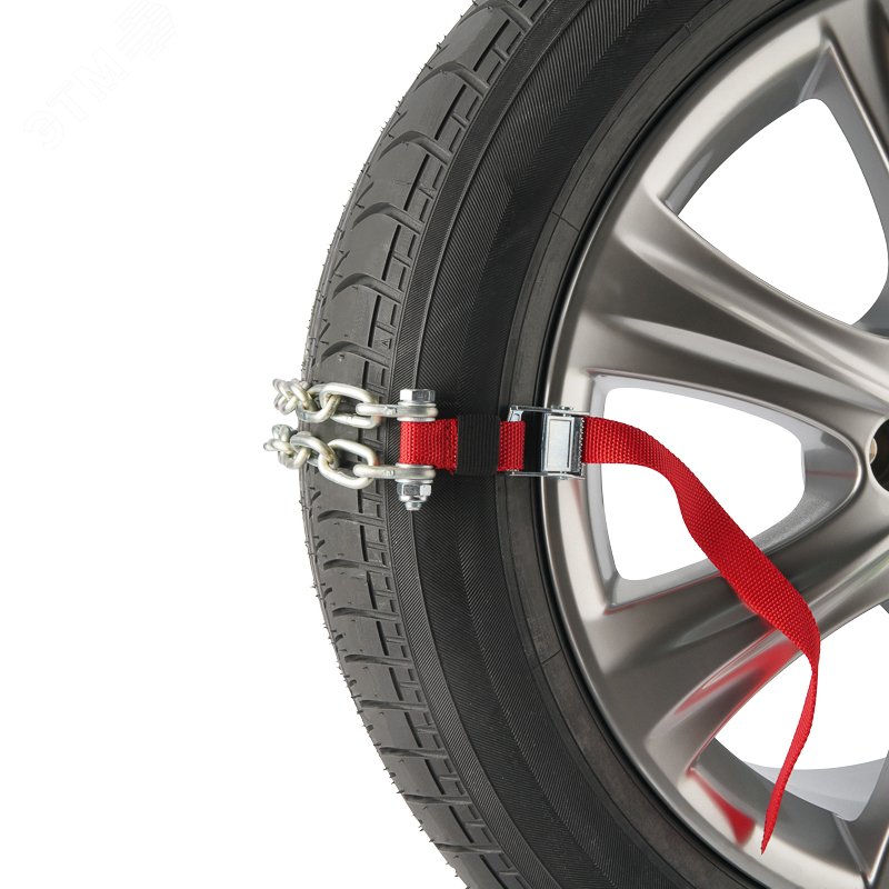 Цепи (браслеты) противоскольжения для кроссоверов (колеса 205-225 мм), к-т 6 шт., — фото 2