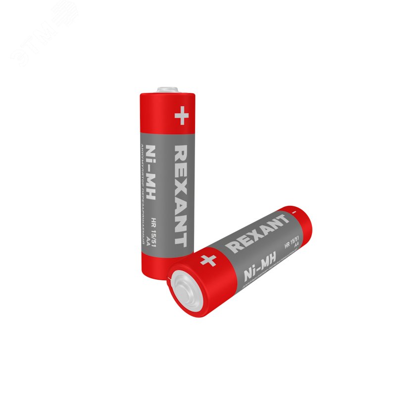 Изображение товара Аккумулятор AA 1.2 В 1900 мАч Ni-Mh REXANT для фотоаппаратов и игрушек