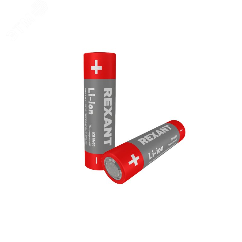 Изображение товара Батарейка AA Li-ion 18650, 3,7В, 2400мАч, с платой защиты, 2 шт (шт)