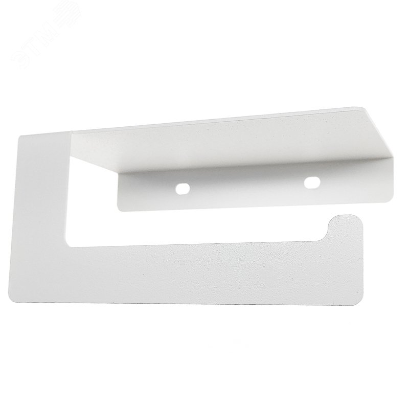 Изображение товара Держатель для туалетной бумаги с полкой хранения белый REXANT