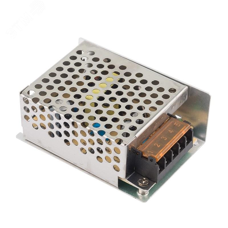 Источник питания 220 V AC/12 V DC 4,5 A 50 W с разъемами под винт, без влагозащиты (IP23) — фото 3