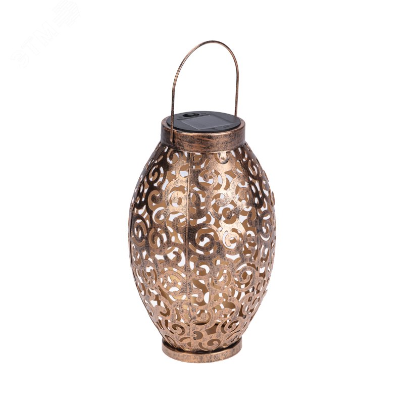 Изображение товара Садовый светильник Фенер коллекции Стамбул с солнечной панелью и аккумулятором