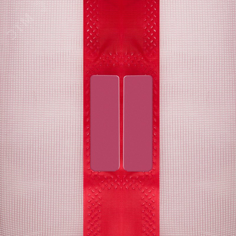 Дверная антимоскитная сетка 210х100 см, с магнитами по всей длине, розовая с цветами, 71-0225 REXANT - превью 3