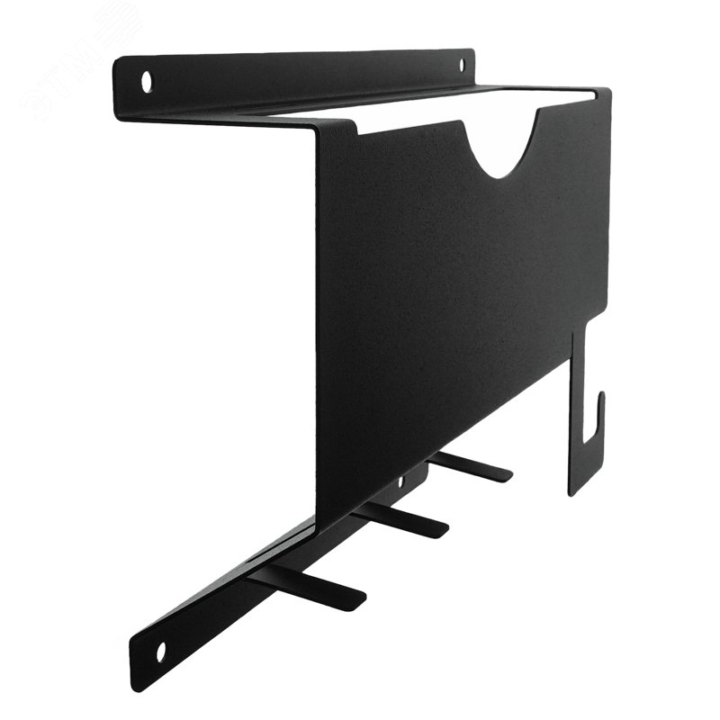 Изображение товара Настенный держатель для угловых шлифмашинок до 230 мм с крючками черный