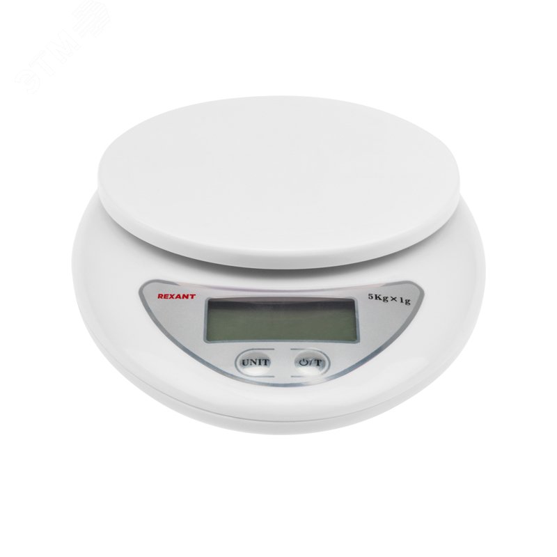Изображение товара Весы настольные электронные, кухонные с чашей до 5 кг (шт)