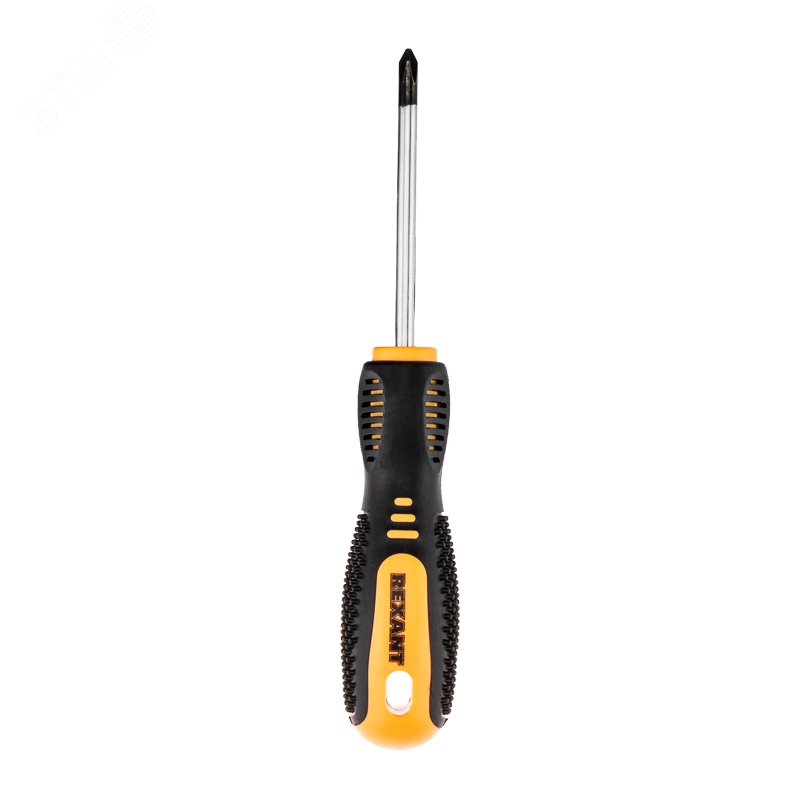 Изображение товара Отвертка крестовая PH1х75 мм REXANT двухкомпонентная рукоятка