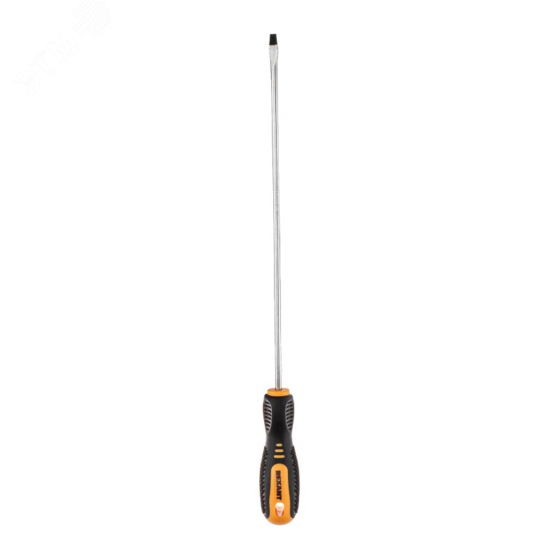 Изображение товара Отвертка шлицевая REXANT SL4х200 мм двухкомпонентная рукоятка