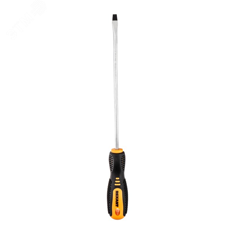 Изображение товара Отвертка шлицевая SL6х200 мм с двухкомпонентной ручкой РЕХАНТ