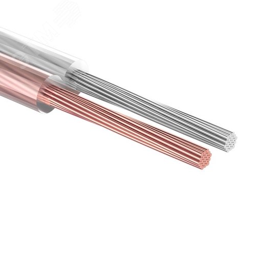 Изображение товара Кабель акустический 2х1.00 мм прозрачный SILICON. мини-бухта 10 м, (м)