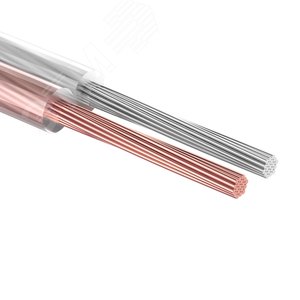 Изображение товара Кабель акустический 2х1.50 мм прозрачный SILICON. мини-бухта 10 м, (м)