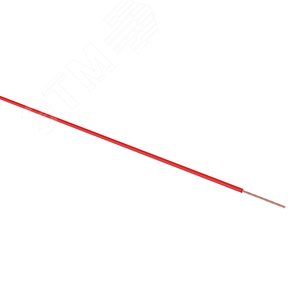 Провод автомобильный ПГВА/ПВАМ 1х0,50 мм красный, мини-бухта 5 метров,