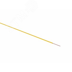 Провод ПГВА 1х1.50 мм2, желтый, бухта 100 м,