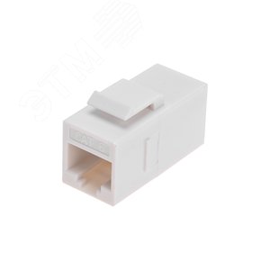 Изображение товара Адаптер проходной формата Keystone Jack RJ-45(8P8C) UTPCAT 6 (шт)