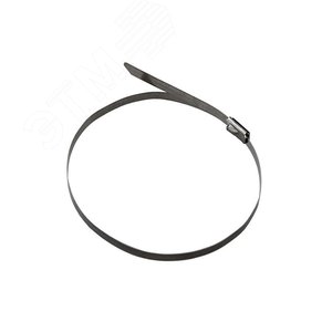 Изображение товара хомут-стяжка стальной 200x4,6 мм, (1уп - 100шт), REXANT (упак)