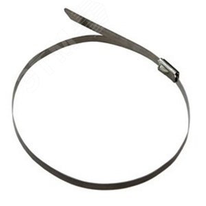 Изображение товара хомут-стяжка стальная 250x4,6 мм, (1уп - 10шт), REXANT (упак)