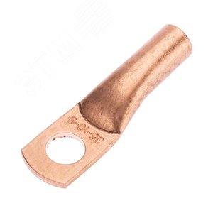 Изображение товара Наконечник медный ТМ 35-10-9 (35кв мм - 10мм) 50шт, REXANT (шт)