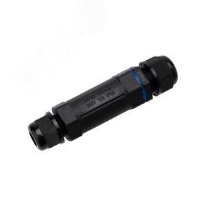 Изображение товара Кабельный коннектор I-образный (3PIN 0,5-2,5мм2) IP68, REXANT (шт)