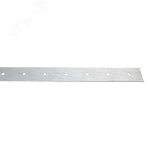 Изображение товара Лента полоса монтажная оцинкованная прямая. перфорированная тарная 20х0.55 мм. рулон 25 м (рулон)