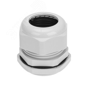 Изображение товара Ввод кабельный PG-36 (22-3 мм) серый, комплект (1 шт/уп) (упак)