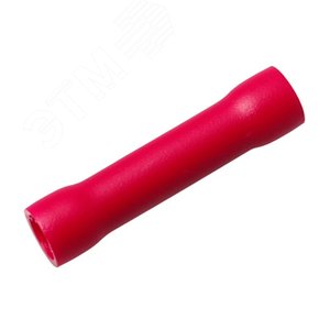 Гильза соединительная изолир L-26 мм 0.5-1.5 кв мм (ГСИ 1.5 ГСИ 0,5-1,5) красная, REXANT