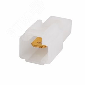 Изображение товара Клемма плоская штекер 6.3 мм 1-1.5 кв мм (РП-п 1.5-(6.3)) + колодка, REXANT (шт)