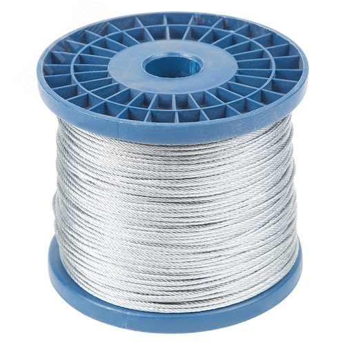 Изображение товара Трос стальной DIN 3055 (6x7) М3 (бобина 200м) (м)