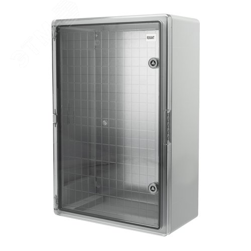 Изображение товара Корпус пластиковый ЩМПп 600х400х200мм прозрачная дверь УХЛ1 IP65 (шт)
