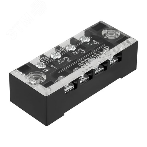 Изображение товара Блок зажимов клеммный БЗН ТВ-1504 1,5 мм2 15A 4 пары (шт)