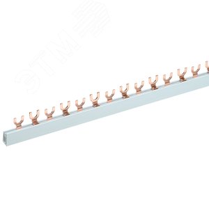 Изображение товара Шина соединительная типа FORK вилка 2Р 63 А 1 м 10шт, REXANT (шт)