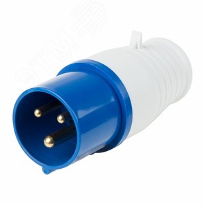 Изображение товара Вилка 013 переносная 2Р+РЕ 16А 220В IP44, REXANT (шт)