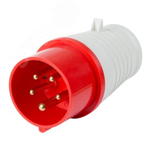 Изображение товара Вилка 015 переносная 3Р+РЕ+N 16А 380В IP44, REXANT (шт)