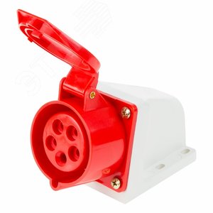 Изображение товара Розетка 115 стационарная 3Р+РЕ+N 16А 380В IP44, REXANT (шт)