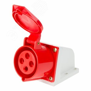 Изображение товара Розетка 124 стационарная 3Р+РЕ 32А 380В IP44, REXANT (шт)