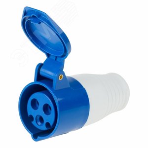 Изображение товара Розетка 213 переносная 2Р+РЕ 16А 220В IP44, REXANT (шт)