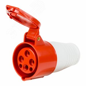 Изображение товара Розетка 214 переносная 3Р+РЕ 16А 380В IP44, REXANT (шт)