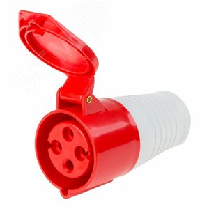 Изображение товара Розетка 224 переносная 3Р+РЕ 32А 380В IP44, REXANT (шт)