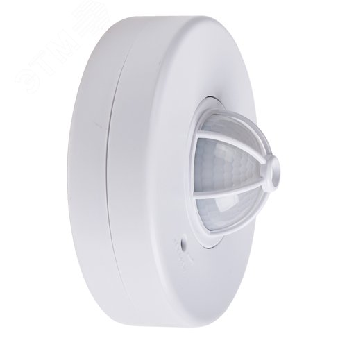 Изображение товара Датчик движения потолочный ДДП 02, 120/360, 1200 Вт, 10-2000 Лк, 2-6 м (шт)