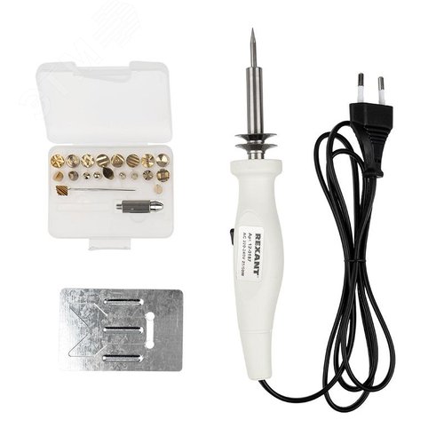 Изображение товара Набор паяльник-выжигатель, 22 насадок (шт)