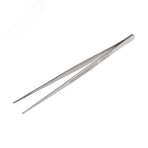 Изображение товара Пинцет прямой рифленый 200 мм (шт)
