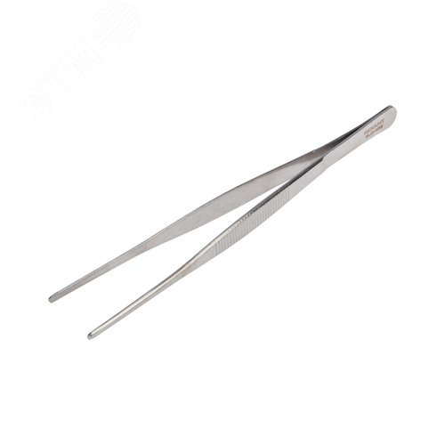 Изображение товара Пинцет прямой, рифленый 200 мм (шт)