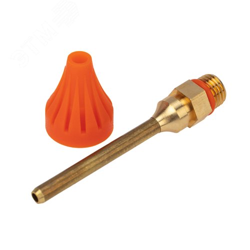 Изображение товара Насадка для клеевых пистолетов , удлиненная, 70 мм, силиконовая защита (шт)