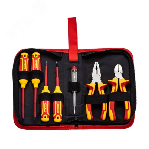 Изображение товара Набор диэлектрического инструмента RI-01, 7 предметов (шт)