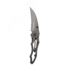 Нож складной Коготь полуавтоматический Titanium, REXANT 12-4906-2 REXANT