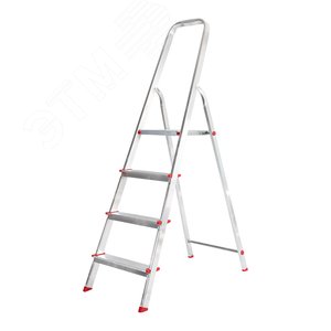 Изображение товара Стремянка алюминиевая 4 ступеньки (шт)