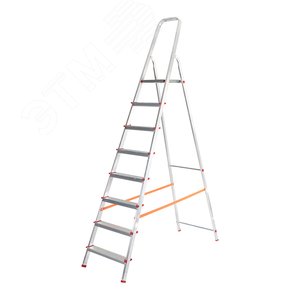 Изображение товара Стремянка алюминиевая 8 ступенек (шт)