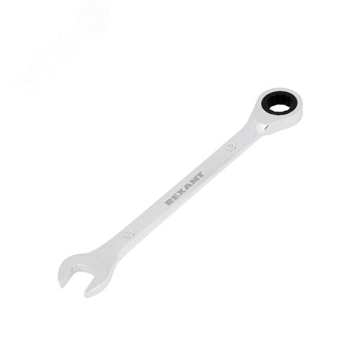 Изображение товара Ключ комбинированный трещоточный 13 мм, CrV, зеркальный хром (шт)