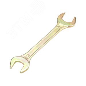 Изображение товара Ключ рожковый 19х22 мм, желтый цинк (шт)