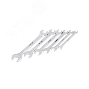 Изображение товара Набор ключей рожковых (8-19 мм), CrV (шт)