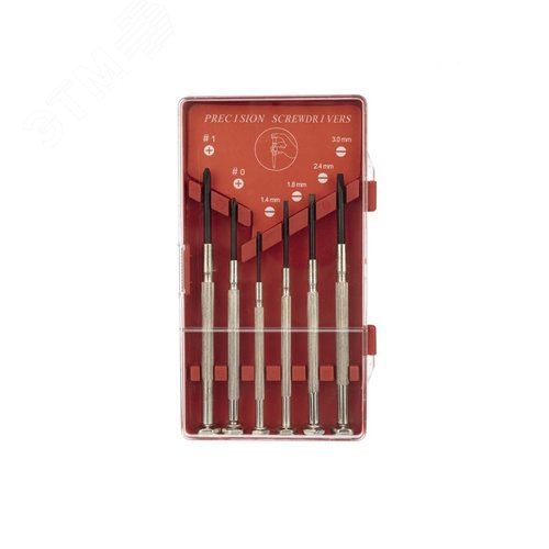 Изображение товара Набор часовых отверток (6 предметов) (ht-06) (шт)